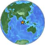 Earthquake location 0.1895S, 97.3196W