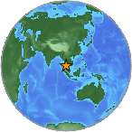 Earthquake location 7.7426S, 98.7328W