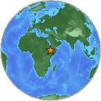 Earthquake location 11.1668S, 42.3207W