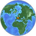 Earthquake location 50.1866S, 12.3976W