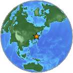 Earthquake location 48.2582S, 140.8105W