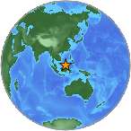 Earthquake location 6.037S, 116.6059W