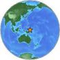 Light earthquake 4.3 mag, 195 km N of Kavieng, Papua New Guinea