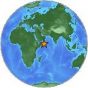 Light earthquake, 4.7 mag has occurred near Carlsberg Ridge