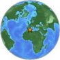 Light earthquake 4.5 mag, 22 km ESE of Tazoult-Lambese, Algeria