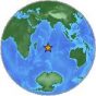 Light earthquake, 4 mag was detected near Mid-Indian Ridge