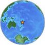 Light earthquake, 4.4 mag has occurred near the Fiji Islands