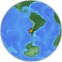 Moderate earthquake, 5 mag was detected near Lebu in Chile