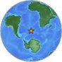 Light earthquake: M4.7 quake has struck near southern Mid-Atlantic Ridge