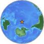 Moderate earthquake, 5.1 mag was detected near Pacific-Antarctic Ridge