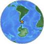Moderate earthquake, 5 mag has occurred near Falkland Islands region